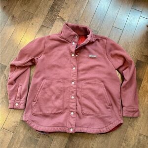 Columbia Shacket Sweatshirt Jacket